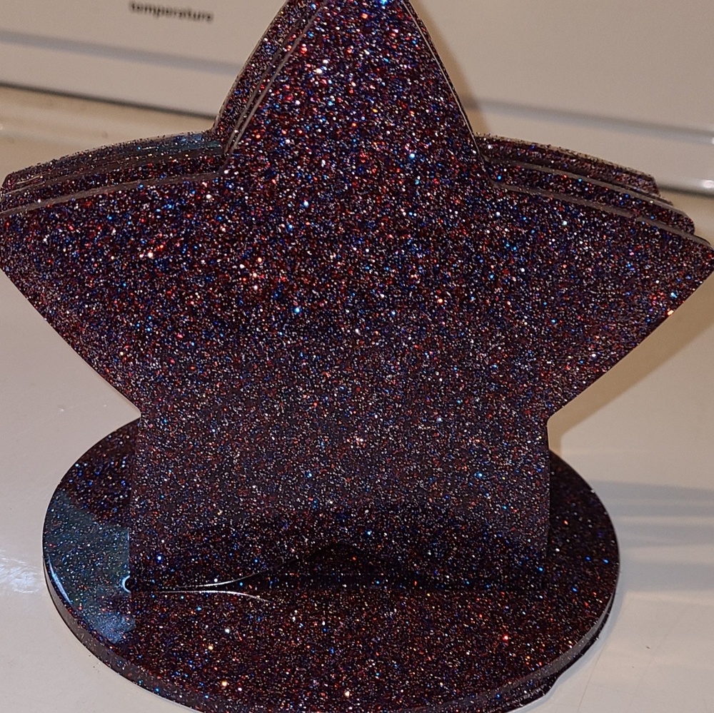 Set of 4 star coasters